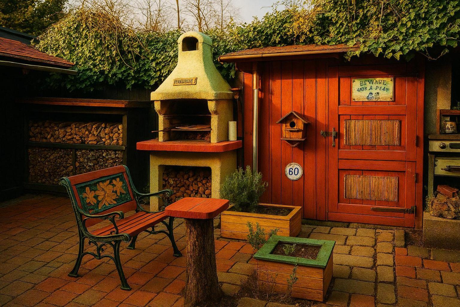 Ferienhaus Gesamtes Haus Mit Garten - 100% Privatsphaere *